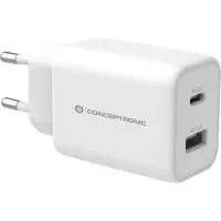 Conceptronic ALTHEA11W chargeur d'appareils mobiles Universel Blanc Secteur Charge rapide Intérieure