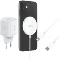 XLayer 219370 MagFix Pro Wireless Weiß Charging Set magnetisch 15W