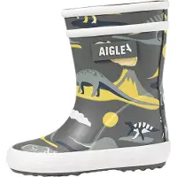 Aigle Bottes enfant BABY FLAC PLAY2 filles - Gris - 21