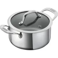 Kuhn Rikon ALLROUND Casserole, Poêle + casserole, Argent