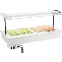 CombiSteel Bain-marie intégré 4/1