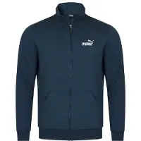 Puma Veste de survêtement ESS 2 Col Track pour homme TR - 679633, couleur : bleu foncé, matière : S