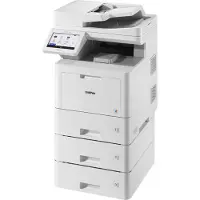 Brother MFCL9670CDNTTG2 MFC-L9670CDNTT 4 in 1 Farblaser-Multifunktionsdrucker grau