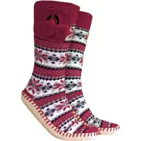 Glovii Unisexe, Chaussettes de sport, GQ5L Slipper Slipper-Bottes Unisex nieokreślony Bordeaux (36 - 40), Rouge, Multicolore, Blanc, Noir, Gris