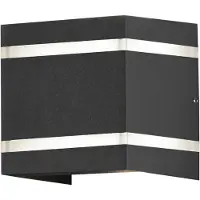 Konstsmide Cremona Applique anthracite 2x3W High Power LED ‖ 7970-370