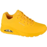 SKECHERS Baskets Uno Stand on Air jaune pour femme