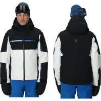 Spyder Titan Jacket Blanc,Noir S Homme