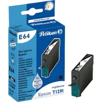 Pelikan Printing 4108609 Patrone Epson E64 T1291 schwarz kompatibel