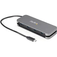 StarTech.com Hub USB - - HB30CM4AB - 4 Ports USB-A - Alimentation Bus - 5Gbps