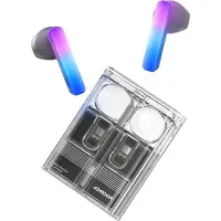 JOYROOM Tws Jr-Tc1 Icelens Series Wireless Headphones With Led Lights - Black (casque sans fil avec éclairage LED)