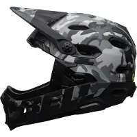 Bell Casque de vélo SUPER DH Spherical , Couleur:matte/gloss black camo, Taille:L