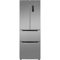 Bomann Réfrigérateur et congélateur 320L Inox KG7361-Inox