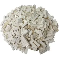 LEGO Briques blanches NOUVEAU Quantité 100x - Chaque mélange est composé individuellement