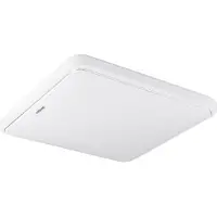 Strühm Salle de bain plafond moderne blanc carré 33cm couleur neutre LED 28W SOLA