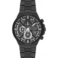 Lee cooper Montre homme LC07484.650 en noir - un cadeau à la mode