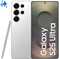 Samsung Galaxy S25 Ultra 512GB, Handy Titanium Whitesilver, Android 15, 5G, 12 GB