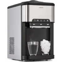Klarstein Machine a Glacons pour la Maison, Capacité de 3L, Fabrique Rapidement Jusqu'à 20kg de Glacons, Machine a Glaces Petits et Grands Glaçons en Forme de Balles, Autonettoyante, Ice Maker Cuisine