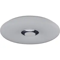 Näve - Plafonnier LED "Nashville", dimensions : d : 40cm ; h : 6cm ; 1220261