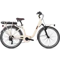 Venice - I Love Italy Lafolie Hybrid Low Ride 28´´ Electric Bike Beige 46
