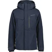 Didriksons Veste outdoor 'STEFAN' bleu marine / blanc
