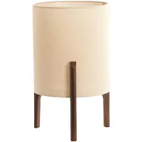 Light & Living - lampe de table - Litto - naturel - bois - lampe de bureau - E27 - 1894443