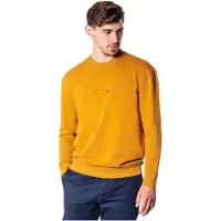 Stier Hommes, Pull-over, Crew Sweat Style Embro S Golden Brown, Or, Marron, (S)