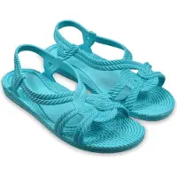 Brasileras Tongs Femme Enfant Antidérapantes confortables chaussures de plage/piscine/urbaines turquoise 27 EU -UBKEMA