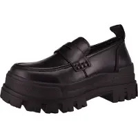 Buffalo Chaussure basse 'Aspha' noir