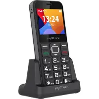 Myphone Halo 3 Téléphone Senior Radio FM Station d'accueil Touche SOS - Bleu