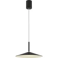 Globo Lighting Suspension ronde Lampone design noir Ø 47,5cm