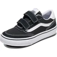 Vans Baskets Vans Jeunesse Brooklyn LS V Black White-Taille 37