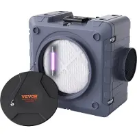 Vevor Épurateur d'air avec machine à air négatif empilable 3 étapes 800 CFM