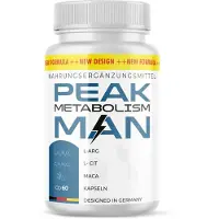 Glory Products OÜ Gélules PEAK Metabolism MAN - pour plus de passion à deux - combinaison d'ingrédients naturels - 60 gélules