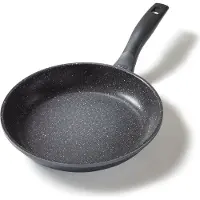 Stoneline Poêle 6843 Rôtir, Diamètre 26 cm, Convient pour plaque à induction, Poignée fixe, Anthracite