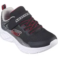 SKECHERS Zovrix : Chaussures de sport pour enfants, baskets, chaussures de course, couleur noire, pour le quotidien