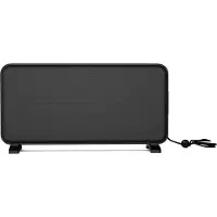 Blumfeldt radiateur infrarouge 2000 W - mural/sur pied, graphène, appli &tactile, thermostat, IP24, protection surchauffe/renversement, pour pièces jusqu'à 20 m², noir