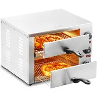 Vevor Four à Pizza Électrique de Comptoir 30,5 cm 1700 W