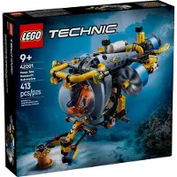 LEGO Technic - Sous-marin d'exploration des profondeurs Véhicule sous-marin réaliste avec bras (Technic)