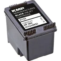 KMP AG 1710,4811 H133 Tintenpatrone schwarz kompatibel mit HP CC 640 EE