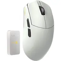 Lamzu Maya X 8K (Filaire, Sans fil), Souris, Gris