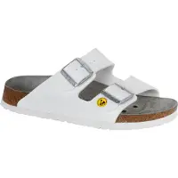 Birkenstock Unisexe, Sandales, Arizona, Blanc, (37)