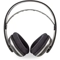 Nedis Casque TV sans fil Arceau 40 mm digi RF 100 m Chargeur swsi HPRF210BK