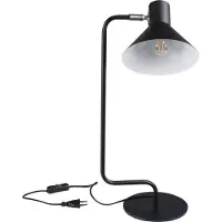 Kanlux S.A. Kanlux NEDIA Lampe de table E14, noir, acier, intensité lumineuse variable, 220-240V