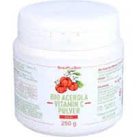 SinoPlaSan ACEROLA VITAMINE C 1000Mg, 250 g PUL