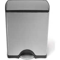 Simplehuman Rectangular Classic 50 Litres Inox