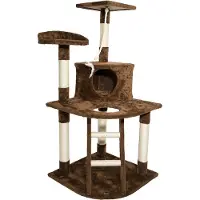 SPOCADO "Rovers" Arbre à chat pour chat 120 x 55 x 55 cm marron