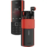 Nokia 5710 Xpress Audio Noir avec écouteurs sans fil 4G MP3 FM Radio Touches Téléphone portable