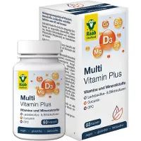 Raab Vitalfood Multi Vitamin Plus - 60 gélules à 535 mg 32,1g
