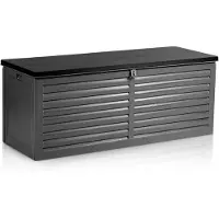 Plonos Jardinière 143 x 57 x 53,5 cm 390 litres noir-gris
