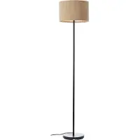 Brilliant Lampadaire design Tony crème Ø 23cm
